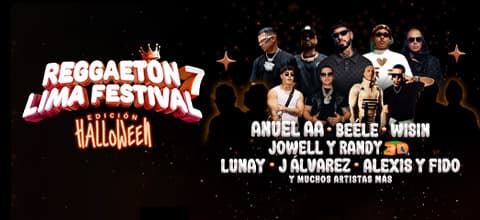 Reggaetón Lima Festival 7 — Concierto — Estadio Nacional