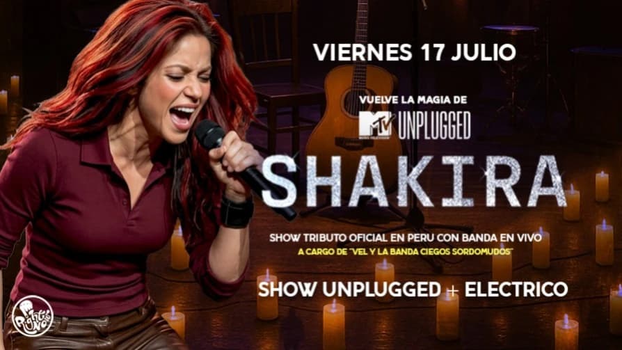 Tributo Shakira Mtv Unplugged + Eléctrico — Concierto — EL ROBLE NEW 2025