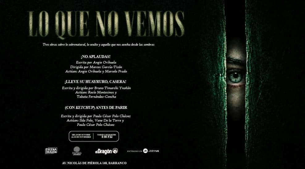 Lo que no vemos — Teatro
