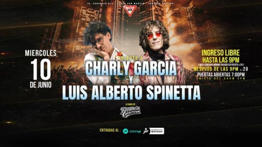 Tributo a Charly García & Luis Alberto Spinetta — Concierto