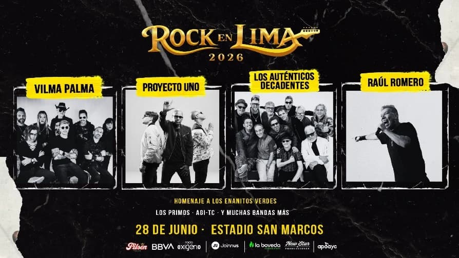 Rock En Lima 2026 — Concierto