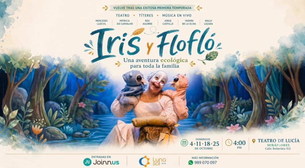 Iris y Flofló — Infantil — Teatro La Lucía