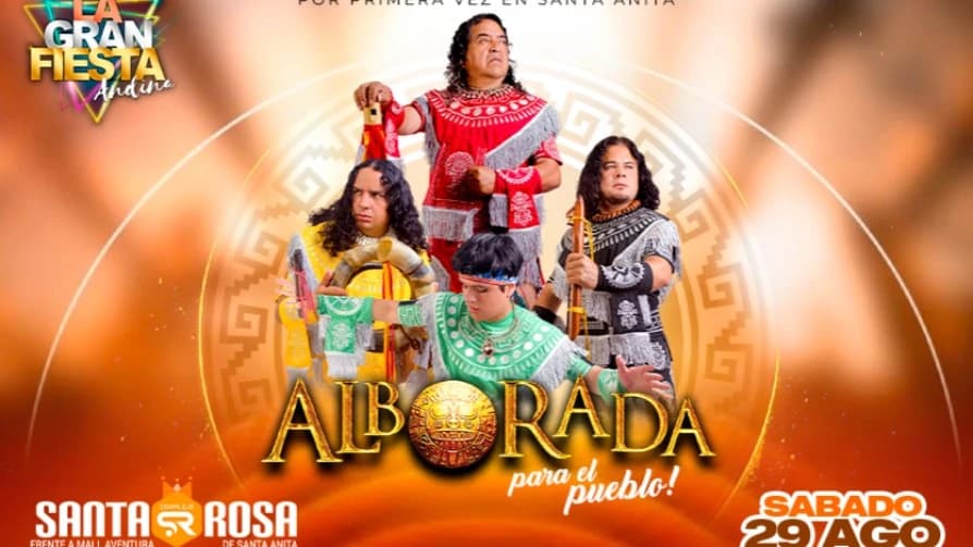 Gran Fiesta Andina - Alborada para el Pueblo en el Complejo Santa Rosa de Santa Anita — Concierto