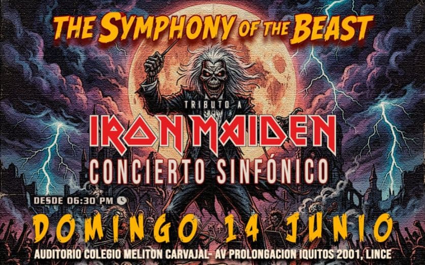 THE SYMPHONYOF THE BEAST: TRIBUTO SINFONICO IRON MAIDEN — Concierto