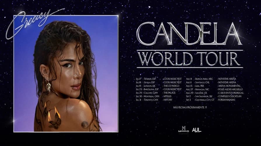 Greeicy en Lima - Candela World Tour — Teatro