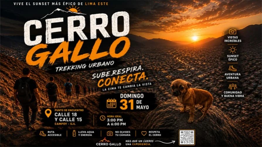Trekking al Atardecer: Cerro Gallo — Otro
