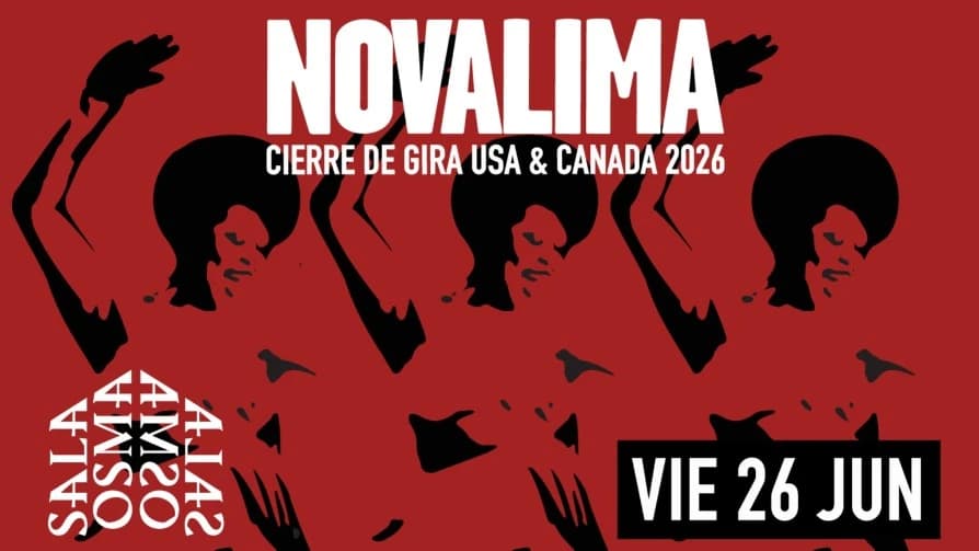 Novalima: Cierre de Gira Usa & Canada 2026 — Concierto