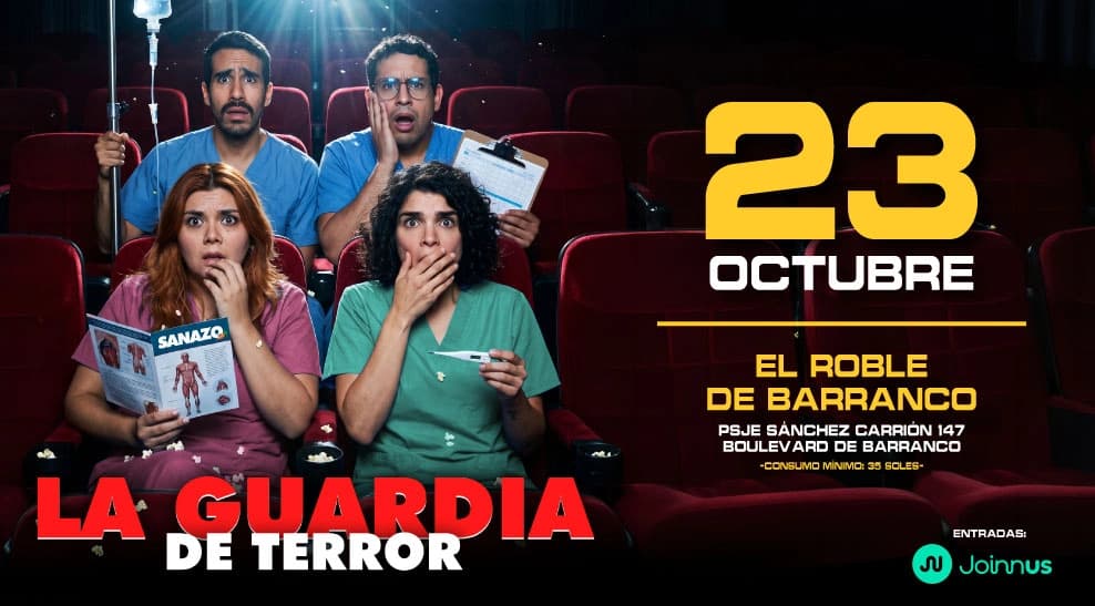SanazoTV presenta: La Guardia de Terror — Teatro — El Roble de Barranco