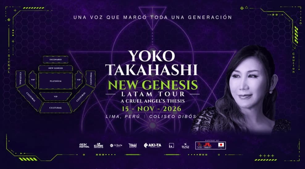 Yoko Takahashi - New Genesis Latam Tour