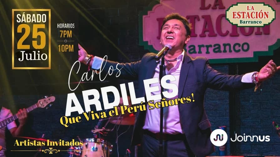 Mi Nombre Es Perú — Concierto — ESTACION BARRANCO 2026