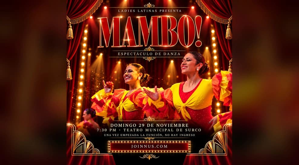 Mambo By Ladies Latinas — Danza — Teatro Municipal de Surco