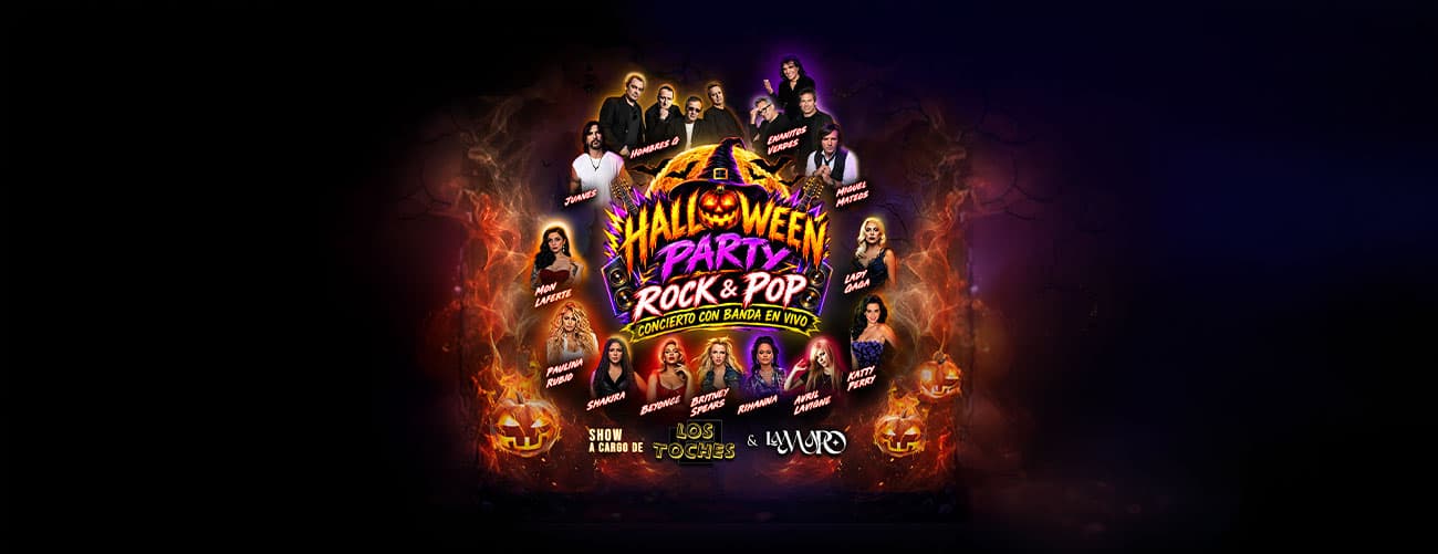 Halloween Party Rock y Pop — Concierto — Rock and Pez