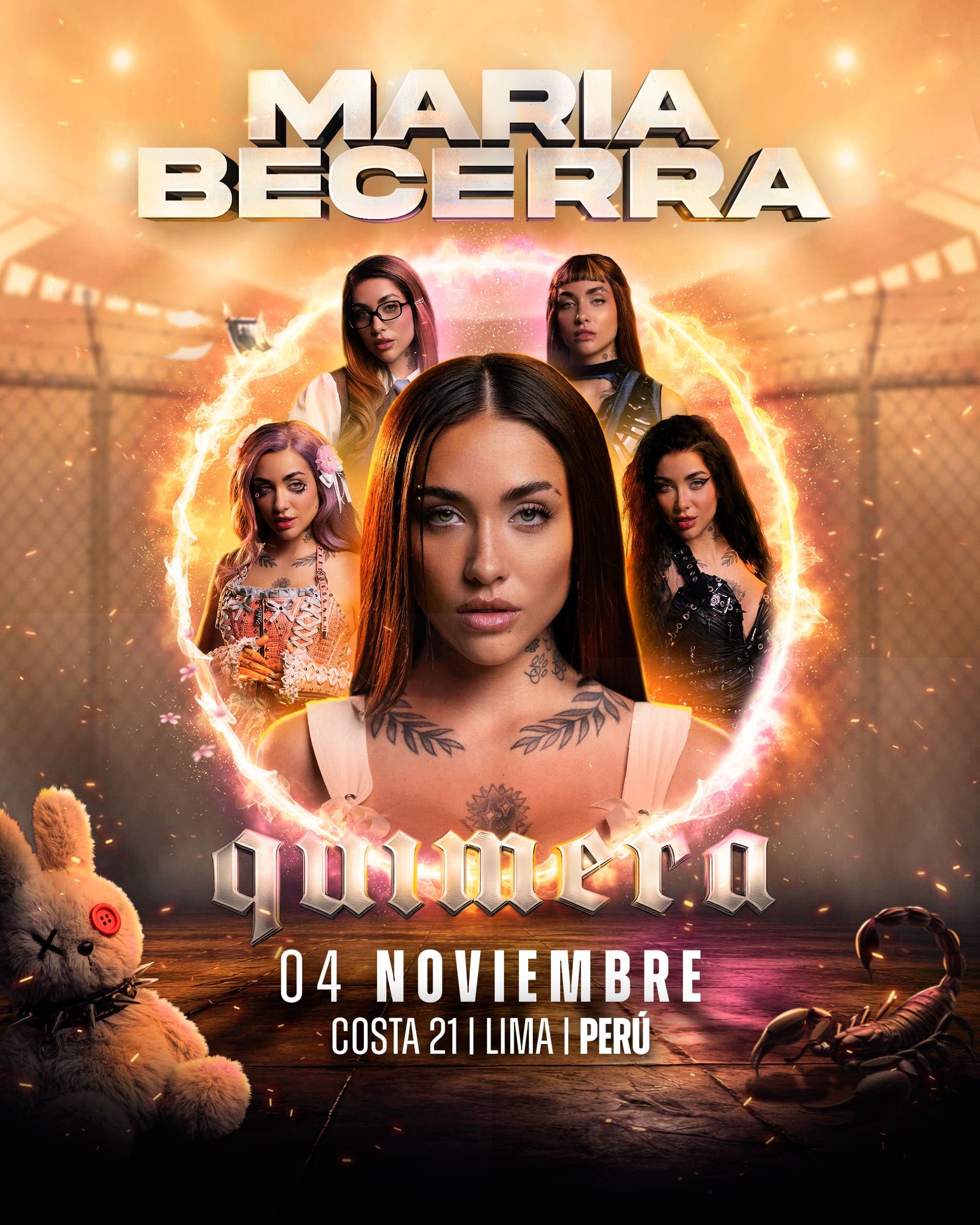 María Becerra en Lima