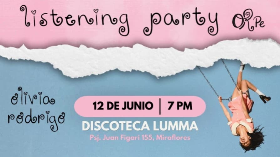 Olivia Rodrigo - Fiesta Temática & Listening Premiere — Otro