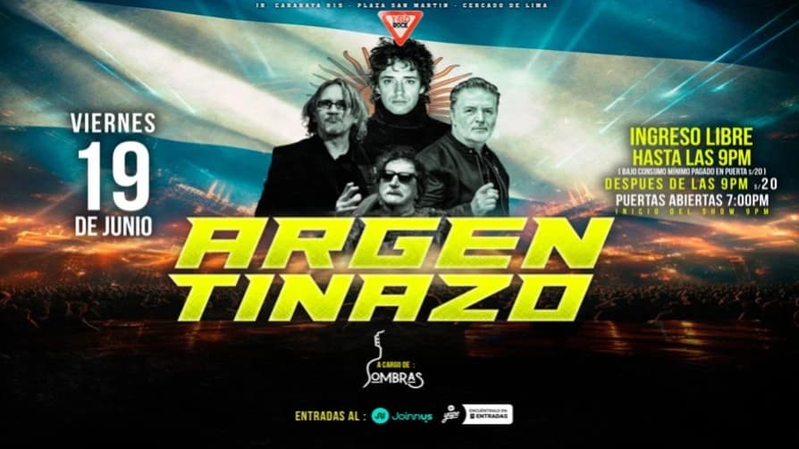 Argentinazo en Yield Rock — Concierto