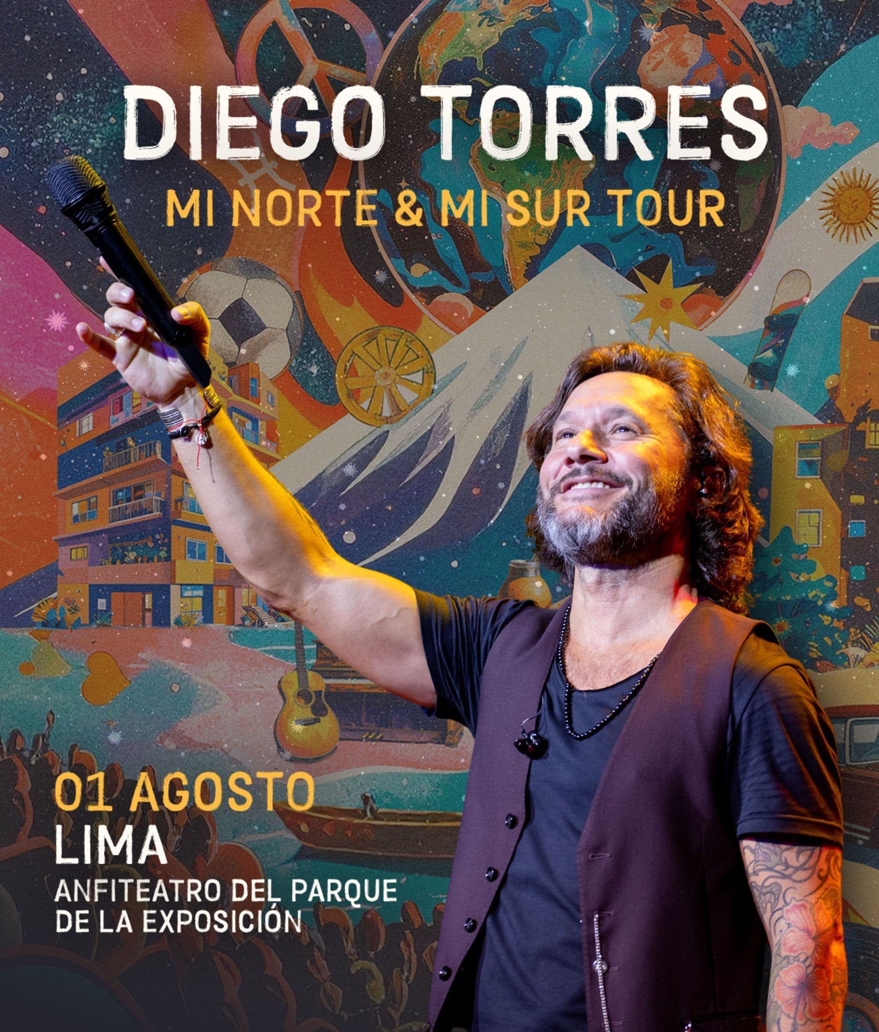 DIEGO TORRES EN LIMA — Exposición — Anfit. Parque de Exposición