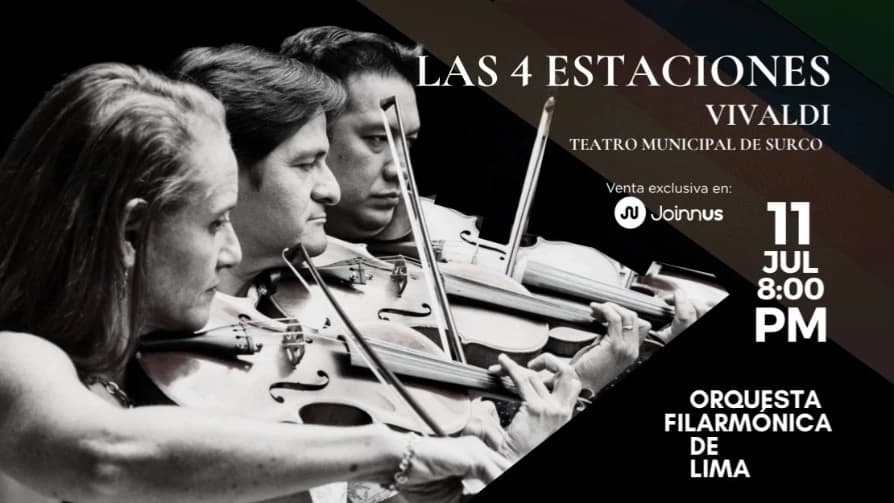 Las 4 Estaciones - Vivaldi — Teatro — TEATRO_MUNICIPAL_SURCO