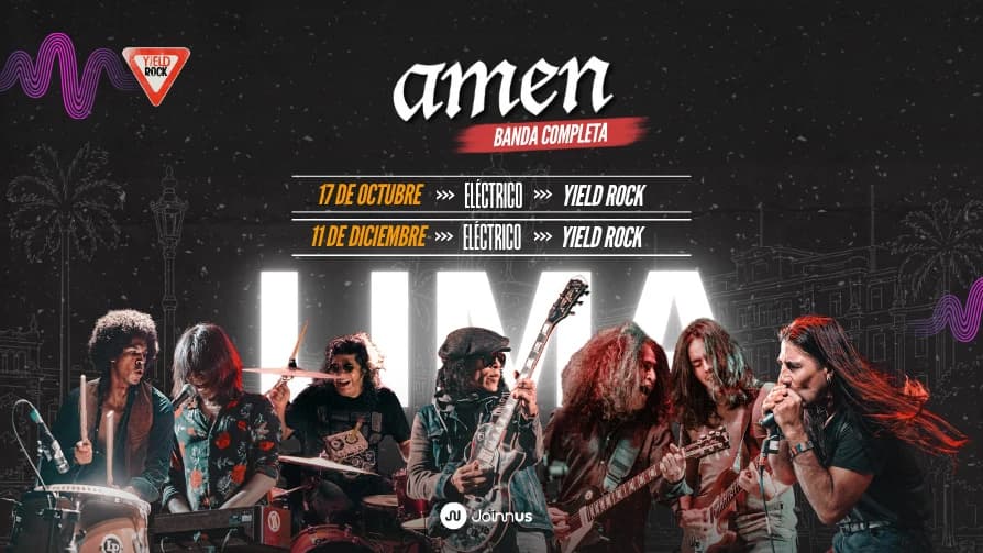 Amen en el Centro de Lima — Concierto