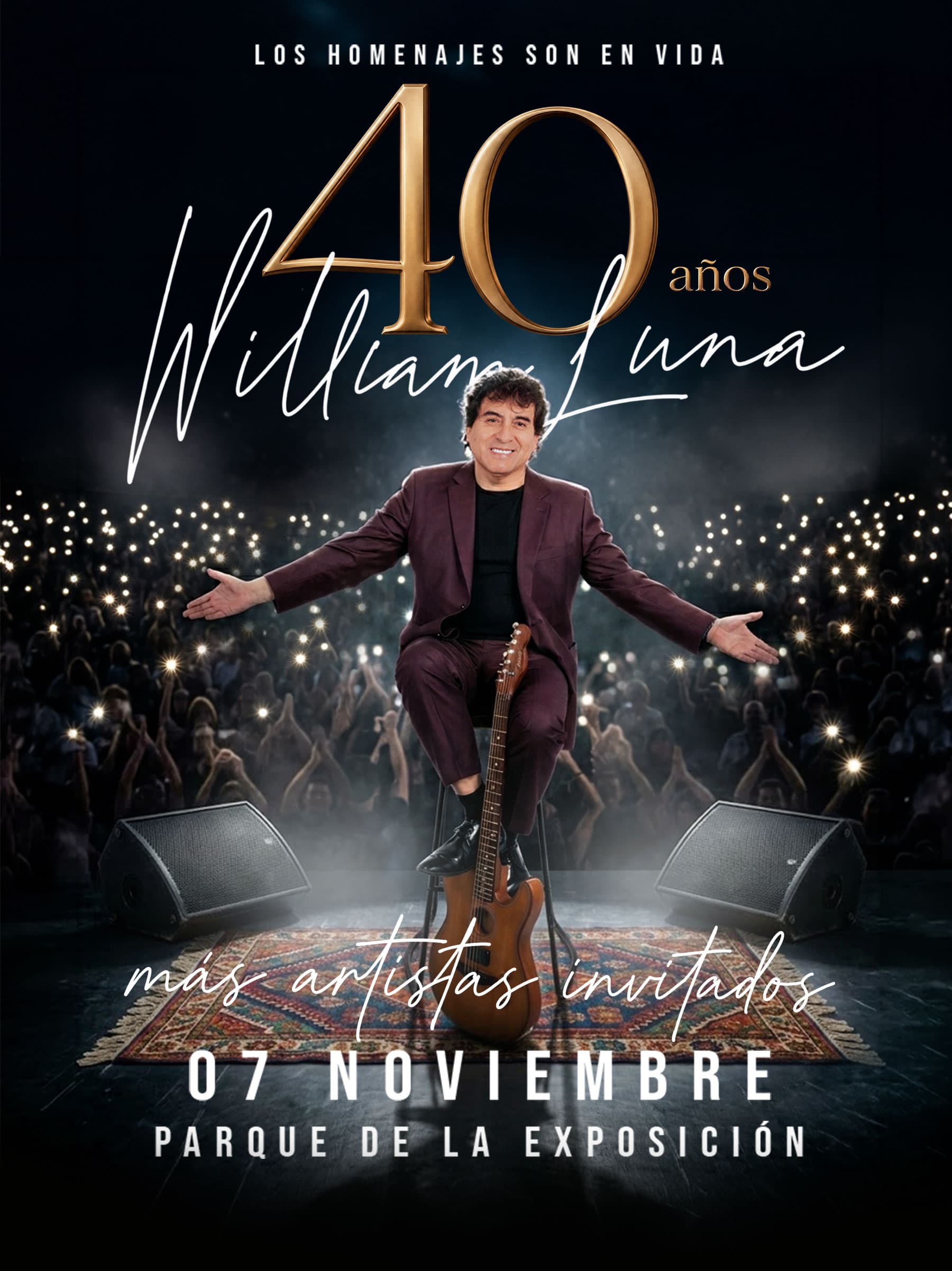 William Luna - 40 Años