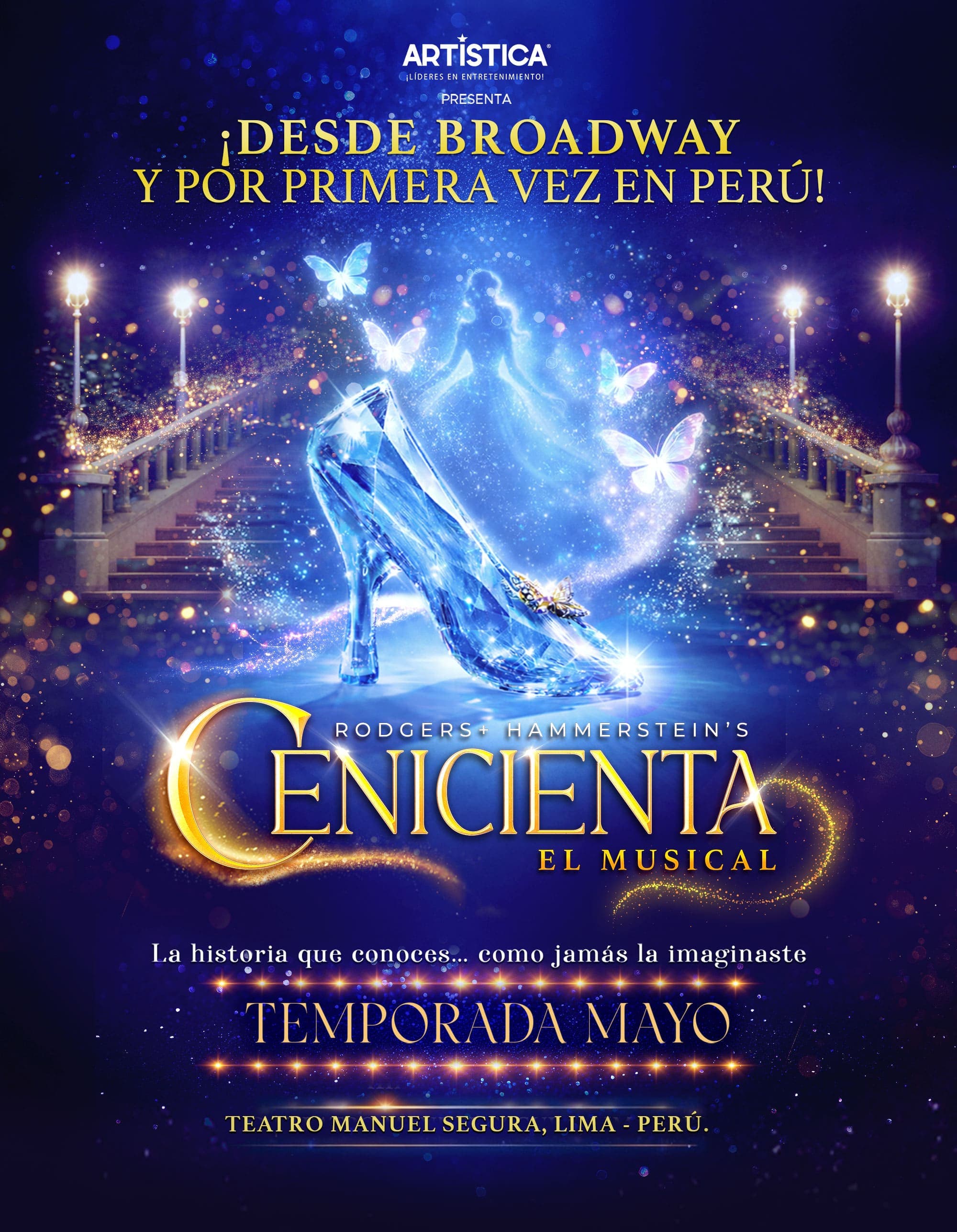 CENICIENTA, EL MUSICAL - DESDE BROADWAY AL PERÚ — Teatro — TEATRO MARIO VARGAS LLOSA