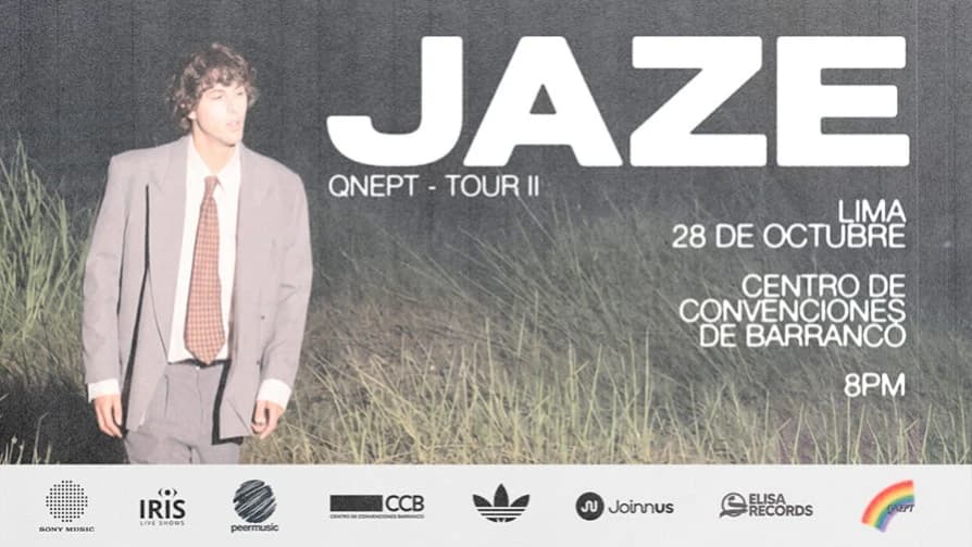 JAZE - LIMA 28 DE OCTUBRE — Concierto