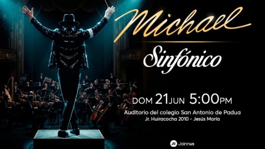 Michael Sinfónico — Concierto