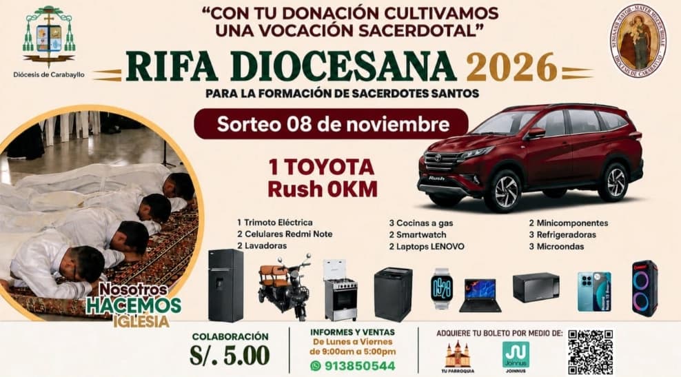 Rifa Diocesana 2026 — Otro