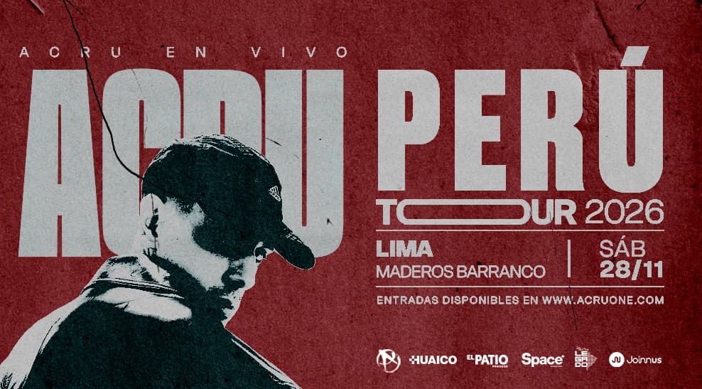 Acru en concierto: Lima 2026 — Concierto