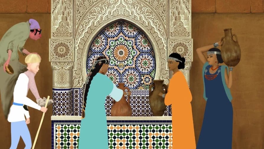 Cine Africano : Azur y Asmar