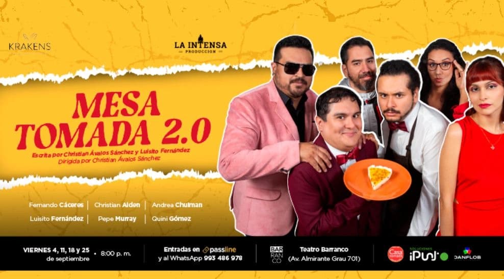 Mesa Tomada 2.0 — Teatro — Teatro Barranco
