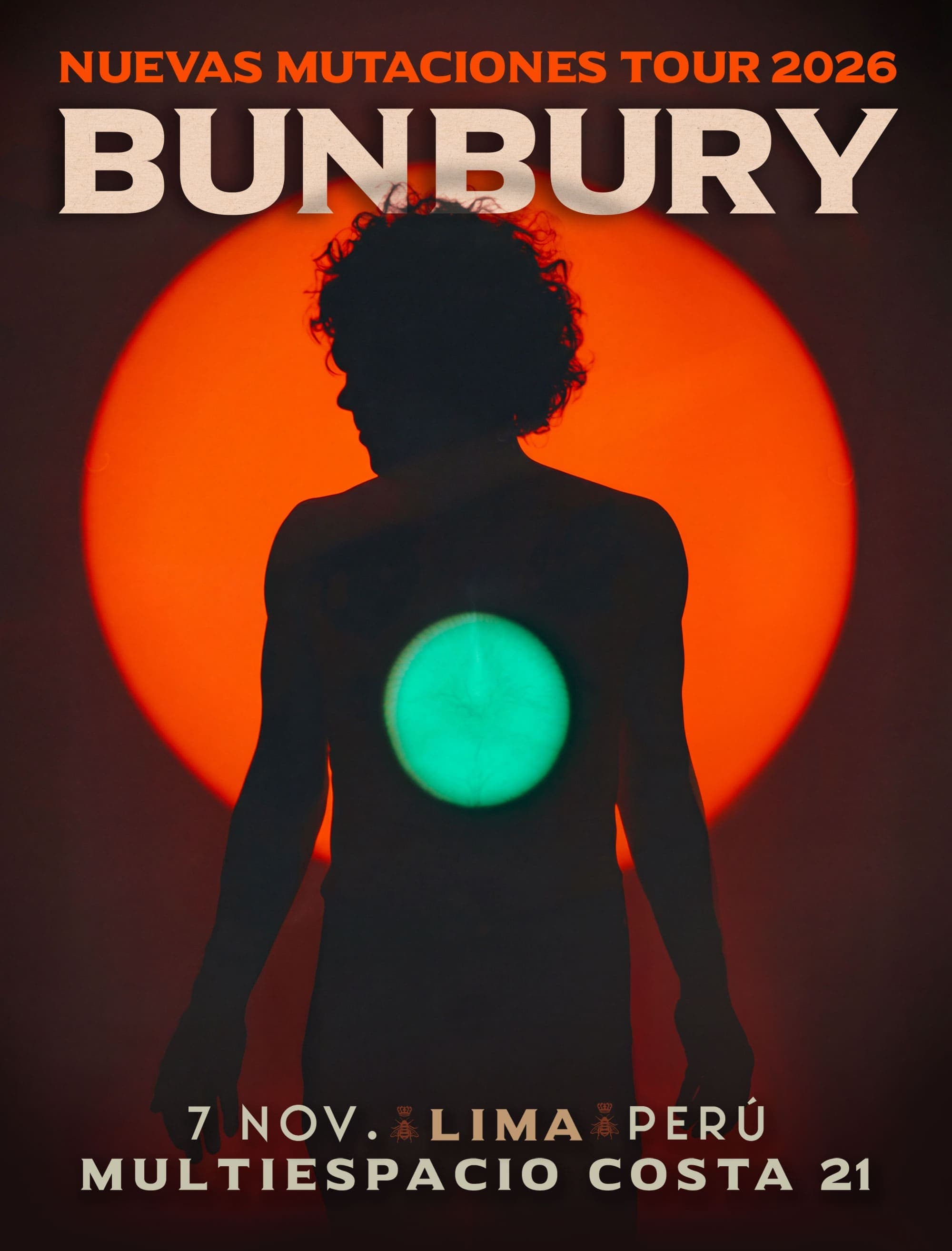 BUNBURY - NUEVAS MUTACIONES TOUR — Otro — MULTIESPACIO COSTA 21