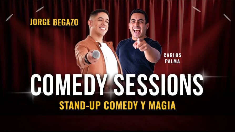 Jorge Begazo presenta "Comedy Sessions" — Teatro