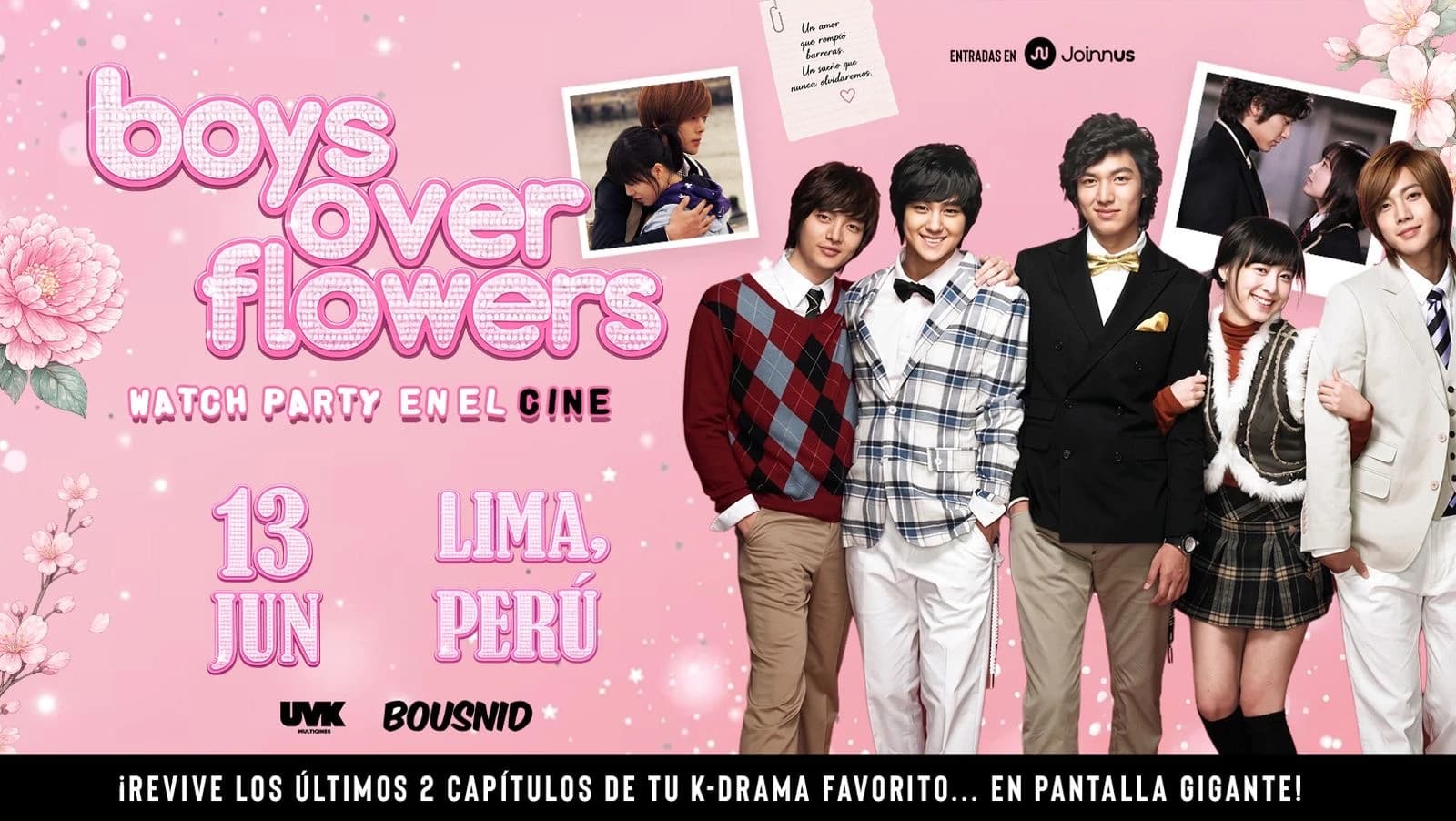 BOYS OVER FLOWERS | WATCH PARTY EN EL CINE — Otro