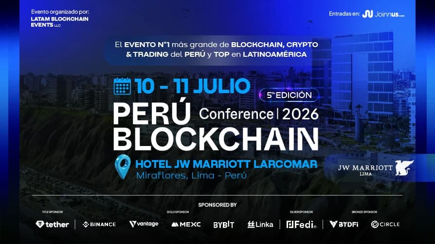 Perú Blockchain Conference 2026: N#1 Evento de Blockchain y Criptomonedas — Conferencia
