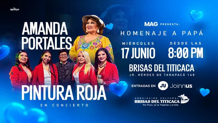 AMANDA PORTALES Y PINTURA ROJA - HOMENAJE A PAPÁ — Concierto — BRISAS_INDIVIDUAL_2