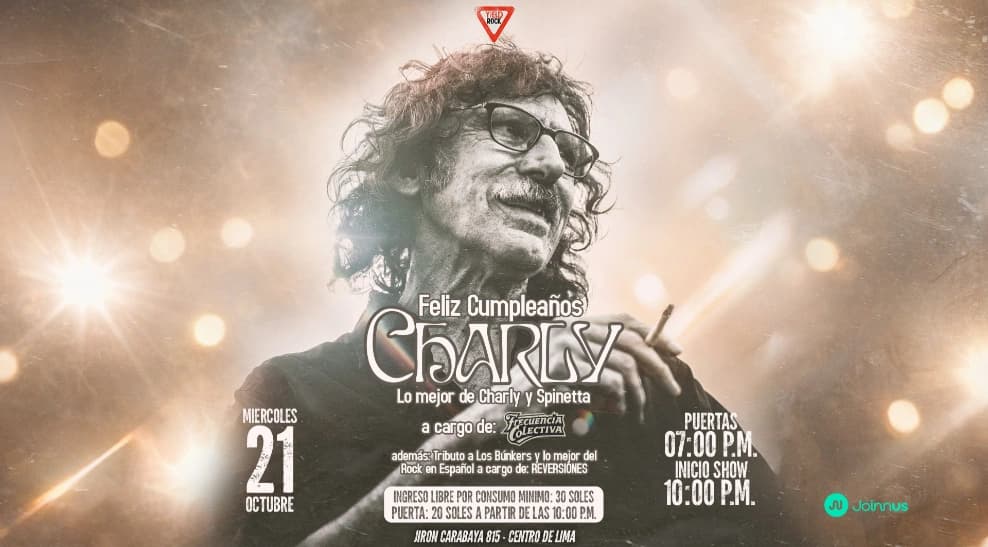 Happy Birthday Charly — Concierto