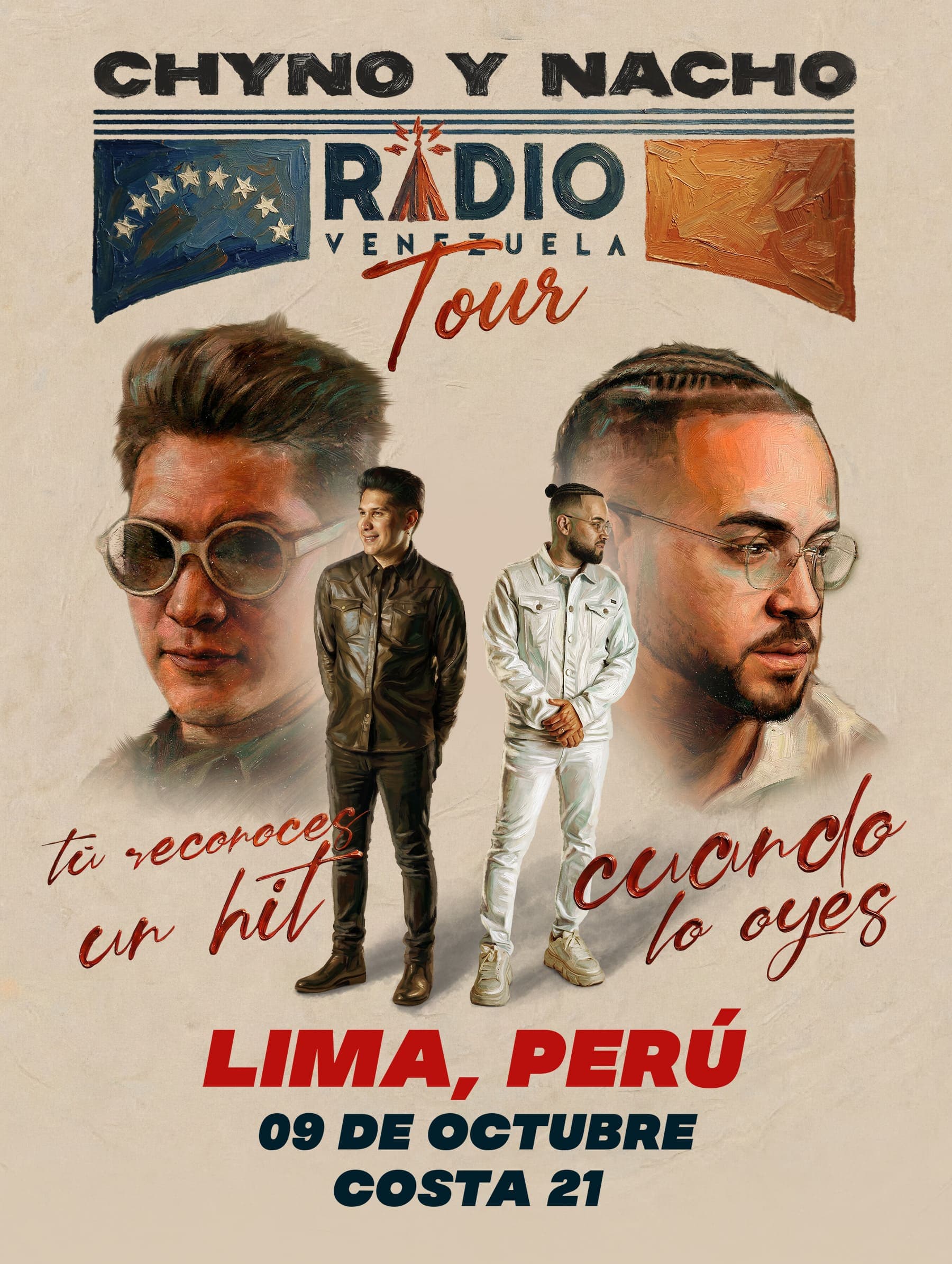 CHYNO Y NACHO EN LIMA — Otro — MULTIESPACIO COSTA 21