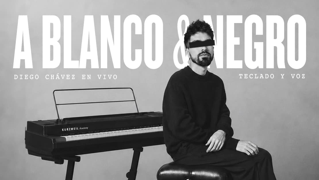 A BLANCO Y NEGRO - Diego Chávez (Teclado y Voz) — Concierto