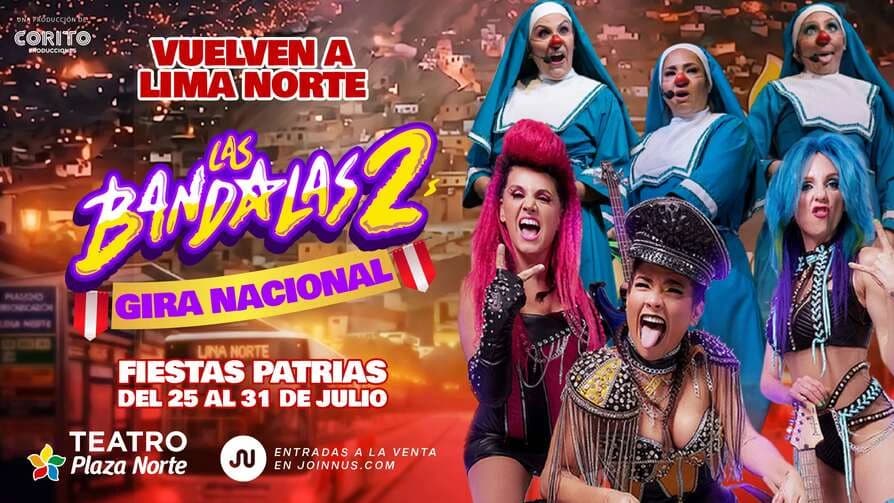 La Bandalas en Lima — Teatro