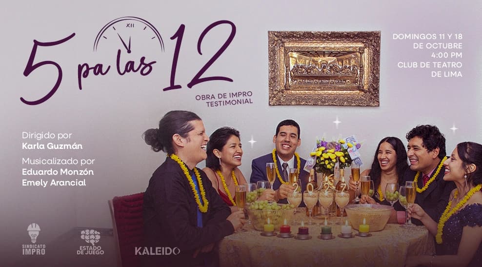 5 pa' las 12 — Teatro