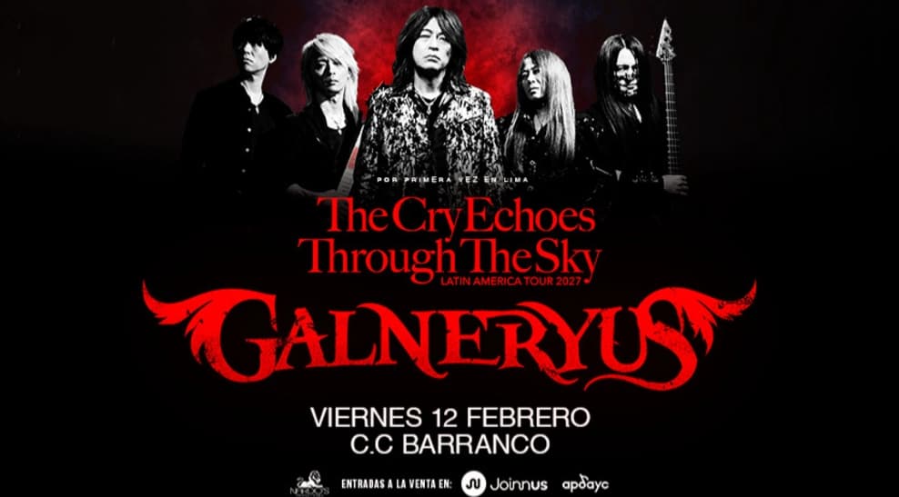 Galneryus – Primera vez en Lima