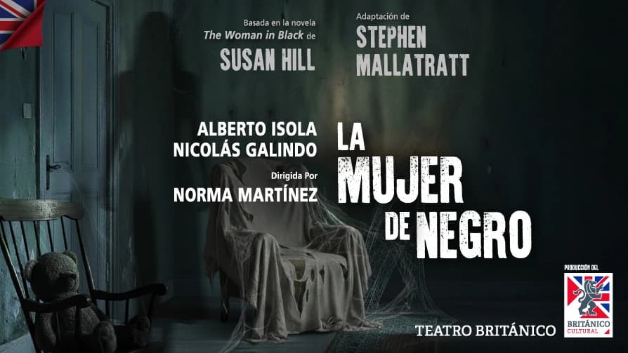 LA MUJER DE NEGRO — Teatro — BRITANICO_MAYO_2023
