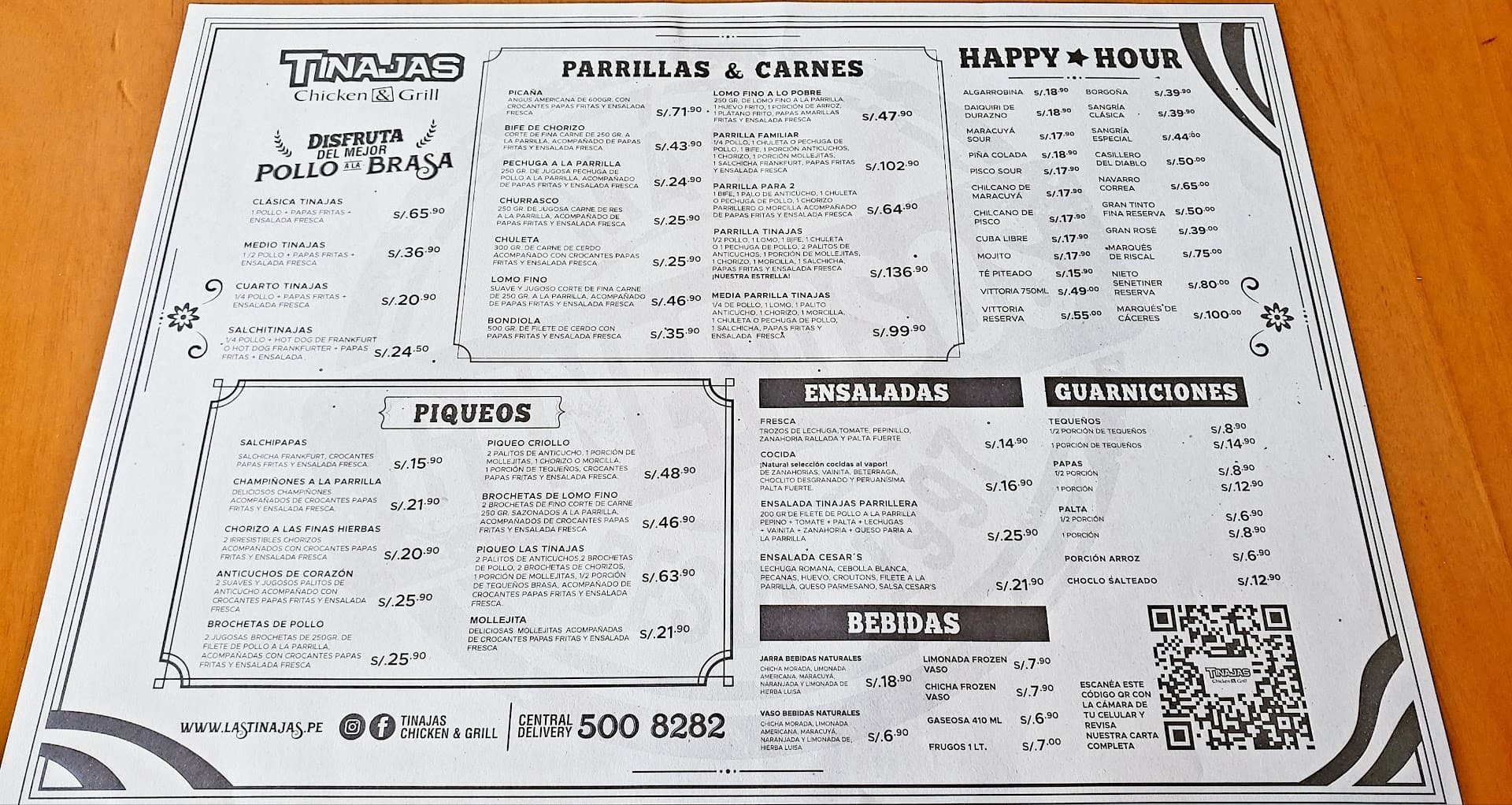 Tinajas Chicken & Grill — Villamar