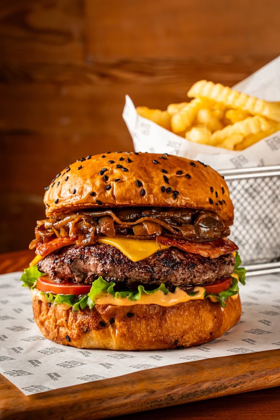 Juicy Lucy Prime Burgers