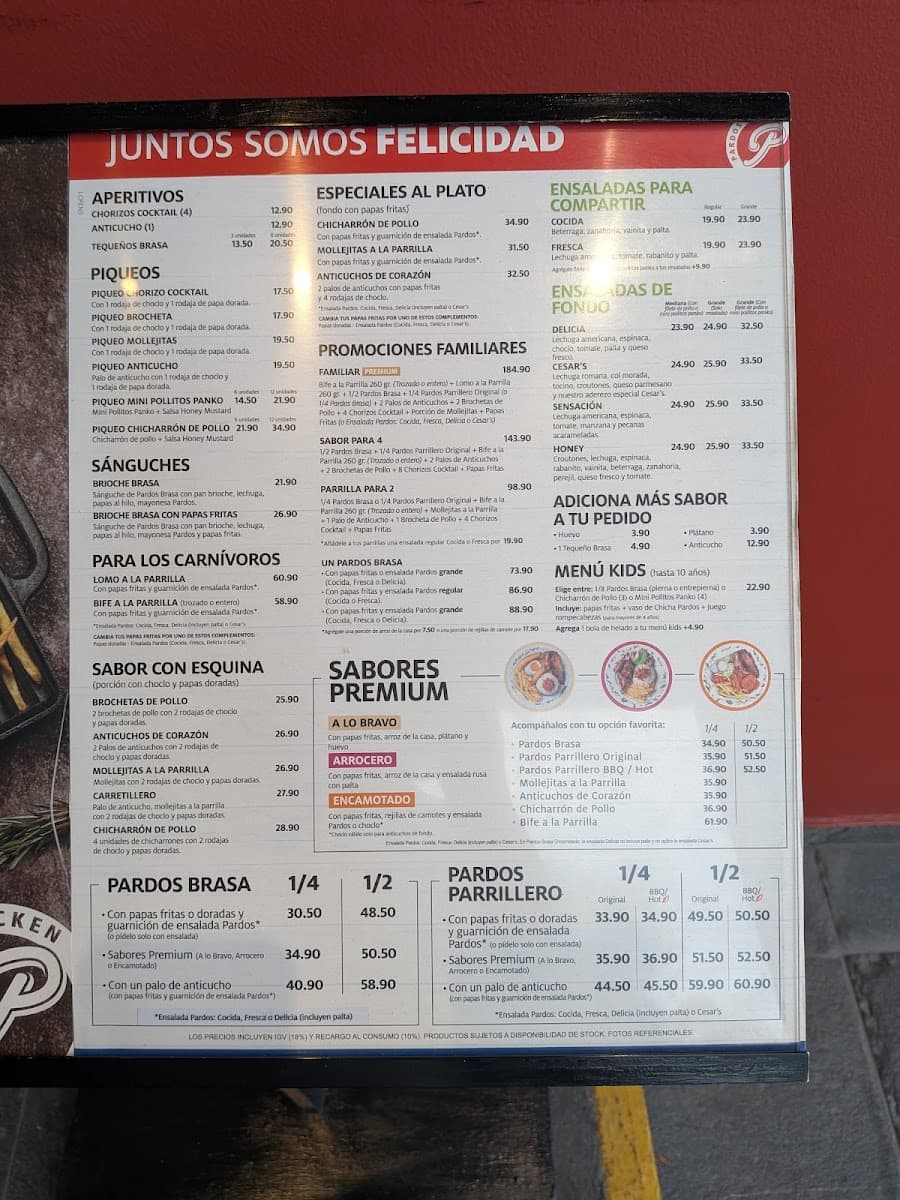 Pardos Chicken — El Golf Los Incas
