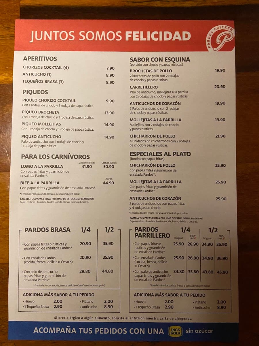 Pardos Chicken — Santa Cruz