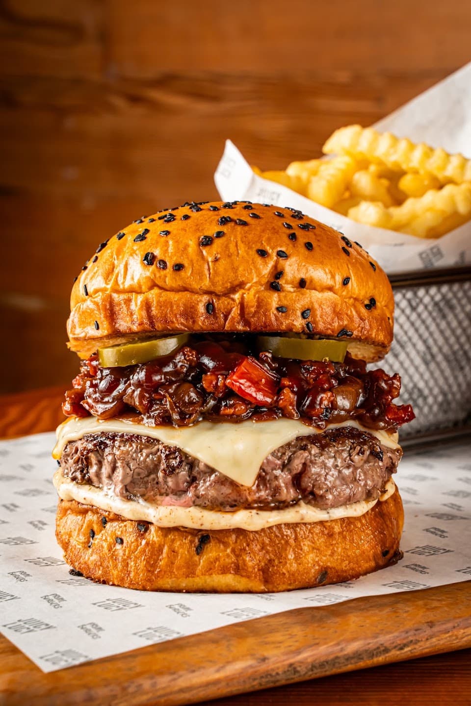 Juicy Lucy Prime Burgers