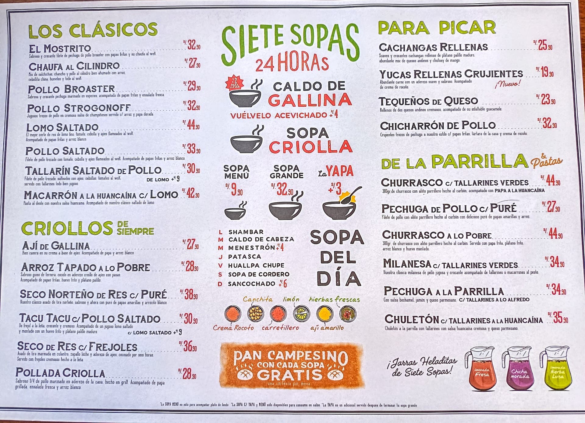 Siete Sopas