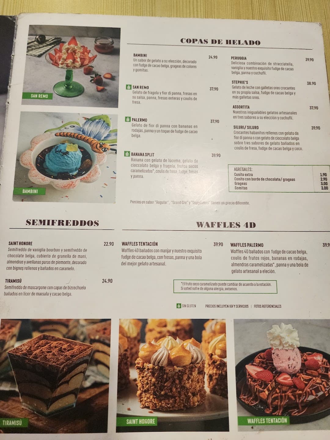 Cafeladeria 4D — Surco