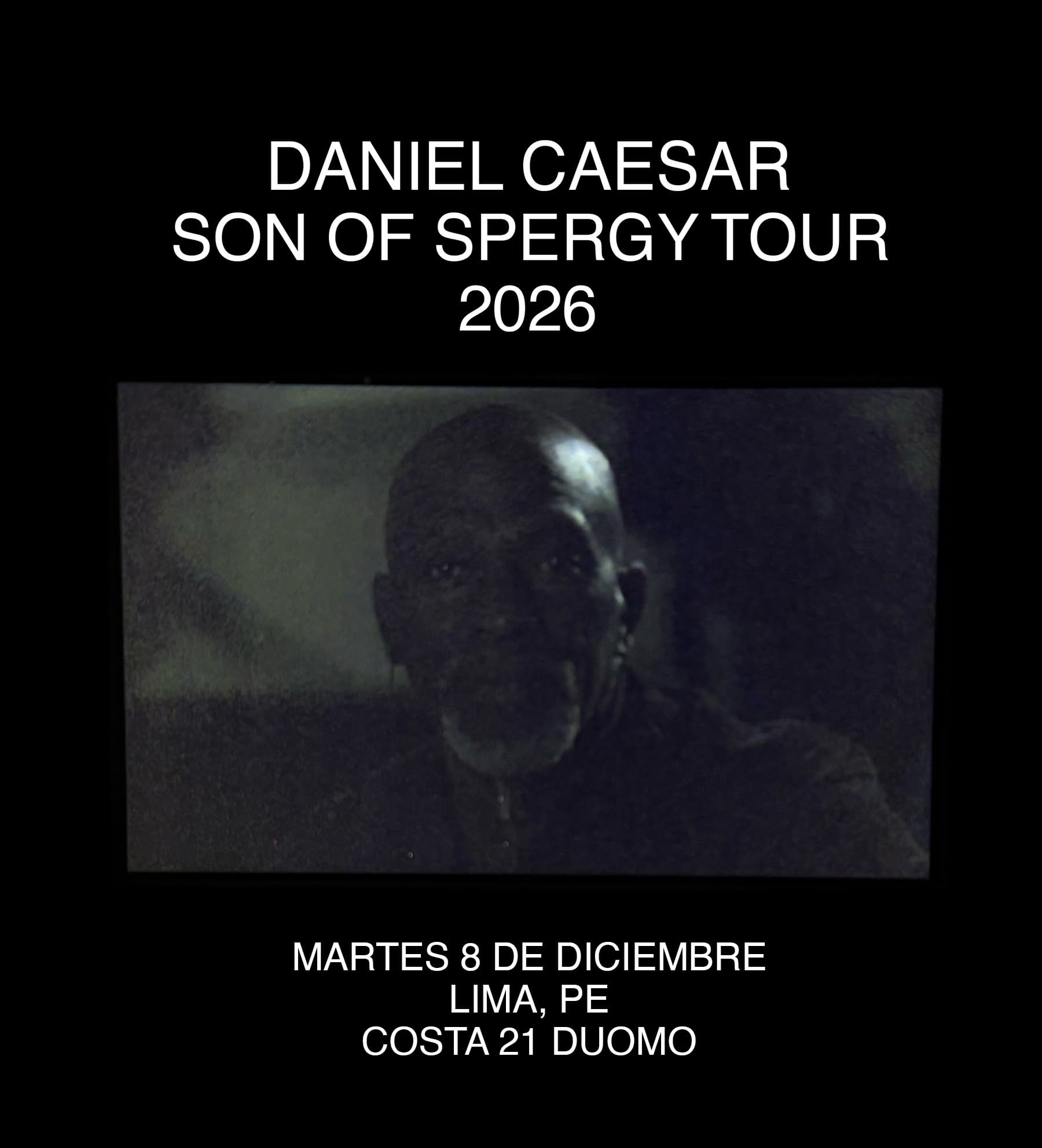 Daniel Caesar - Son of Spergy Tour — Concierto — Multiespacio Costa 21